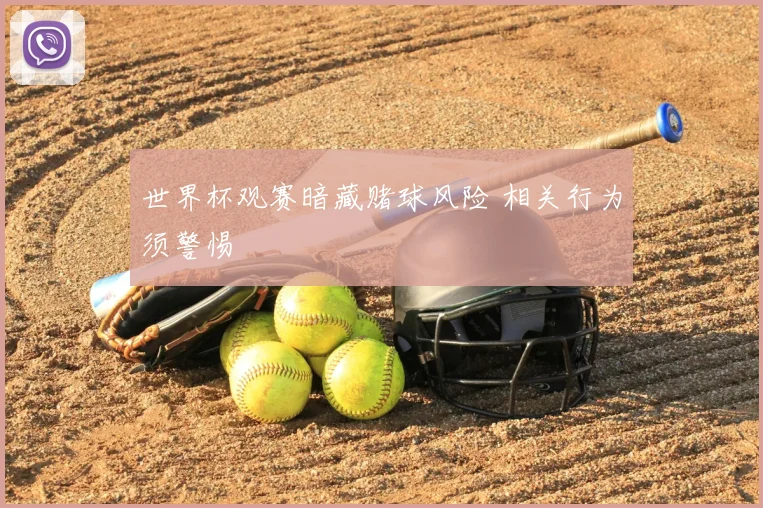 世界杯观赛暗藏赌球风险 相关行为须警惕